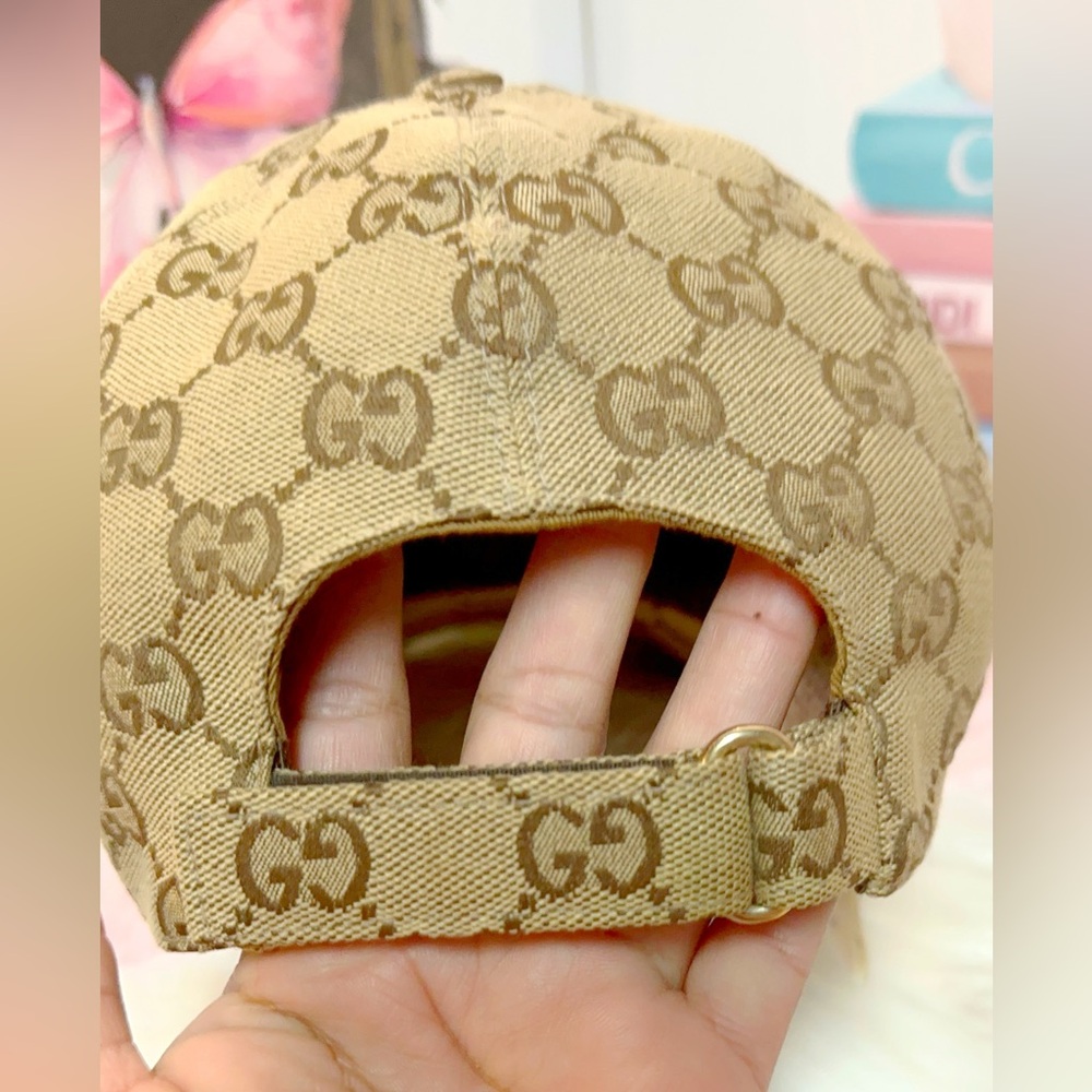 Gucci Brown Monogram Unisex Baseball Cap, Size Large - Picture 7 of 12